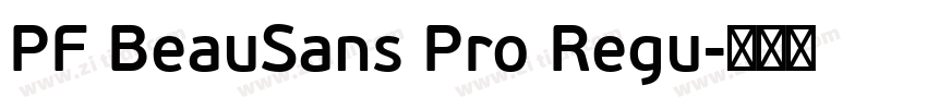 PF BeauSans Pro Regu字体转换